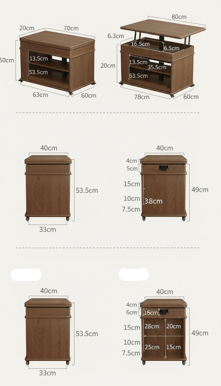 Salon- und Wohnzimmertisch